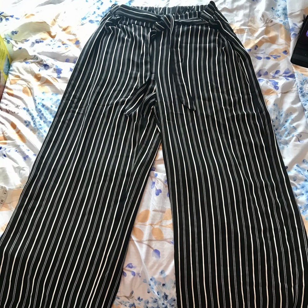 Jules & Leopold airy striped pants, size L